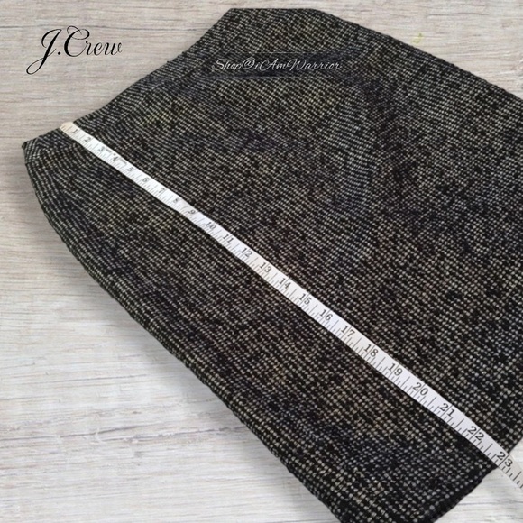 J.Crew nubby metallic tweed pencil skirt *shop@iamwarrior - Picture 7 of 9